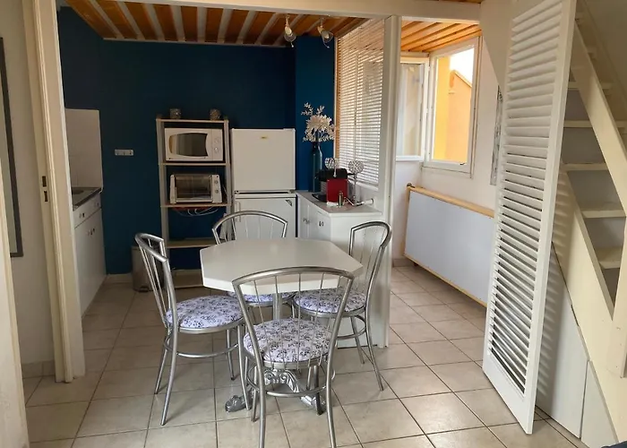 Apartman Joli Mezzanine Avec Parking Et Wifi La Roquille *